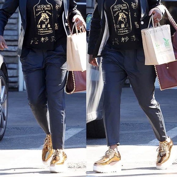 Last Size 6.5💚 Vegan Leather Oxnard Platform - Picture 8 of 8